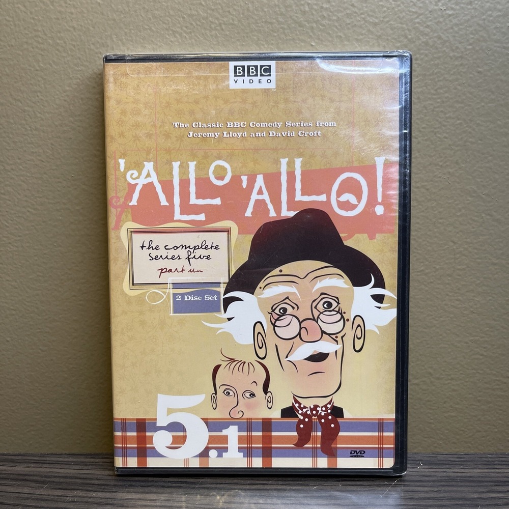 Allo, Allo!: Complete Series Five Part One BBC (DVD 2006 2-Disc Set) REGION 1